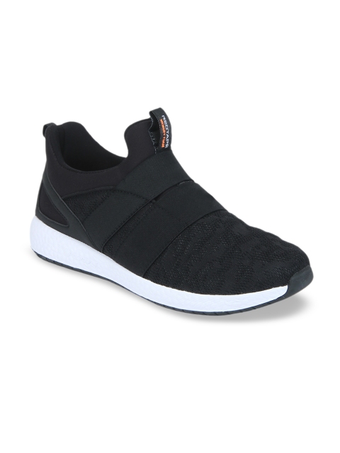 

Red Tape Men Black Textile Walking Shoes