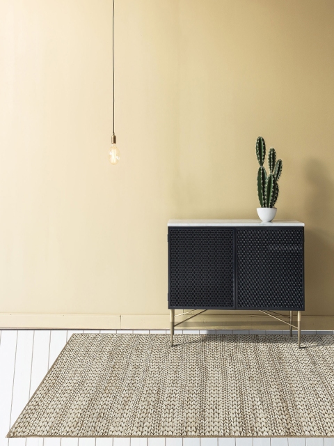 

Jaipur Rugs Beige Woven Design Jute Carpet