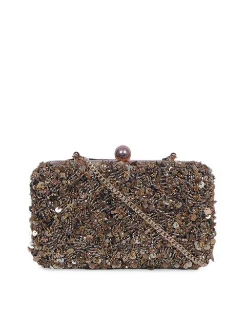 

Diwaah Gold-Toned Solid Clutch