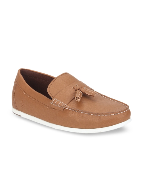

Bond Street By Red Tape Men Beige Tassel Loafers