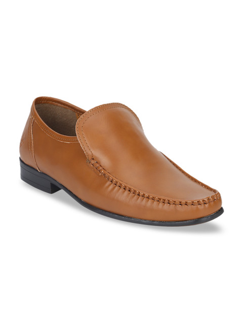

Bond Street By Red Tape Men Tan Brown Solid Slip-On Shoes