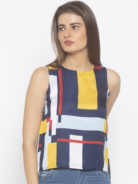 

Iti Women Multicoloured Printed Top, Multi
