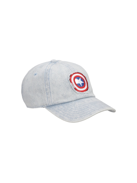 

Avengers Men Blue & Red Printed Snapback Cap