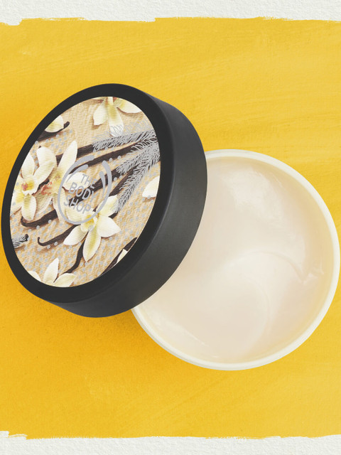 

THE BODY SHOP Unisex Warm Vanilla Body Yogurt 200 ml, Cream
