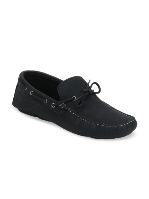 

Bond Street By Red Tape Men Black Boat Shoes