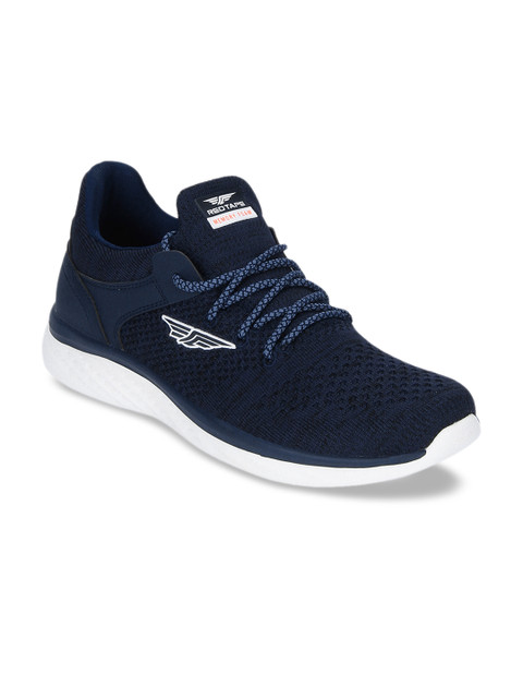 

Red Tape Men Navy Blue Textile Walking Shoes