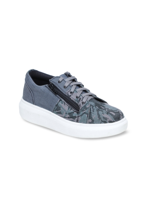 

Bruno Manetti Women Blue & Grey Sneakers