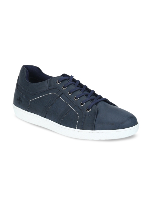 

Bond Street By Red Tape Men Navy Blue Solid Sneakers