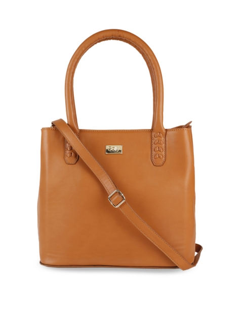 

Allen Solly Woman Brown Solid Handheld Bag