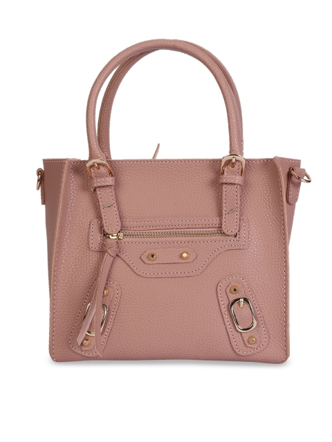 

People Pink Solid Shoulder Bag