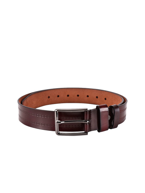 

BuckleUp Men Brown Solid Belt