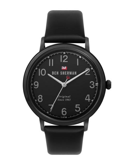 

BEN SHERMAN Men Black Analogue Watch WBS113BB