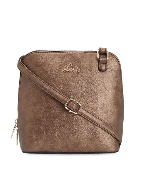 

Lavie Copper-Toned Solid Sling Bag