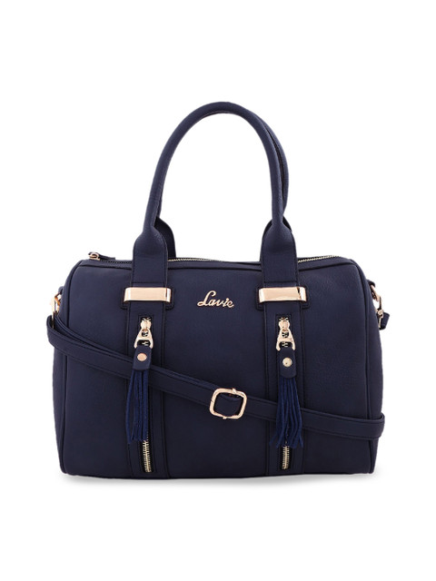 

Lavie Navy Blue Textured Sling Bag