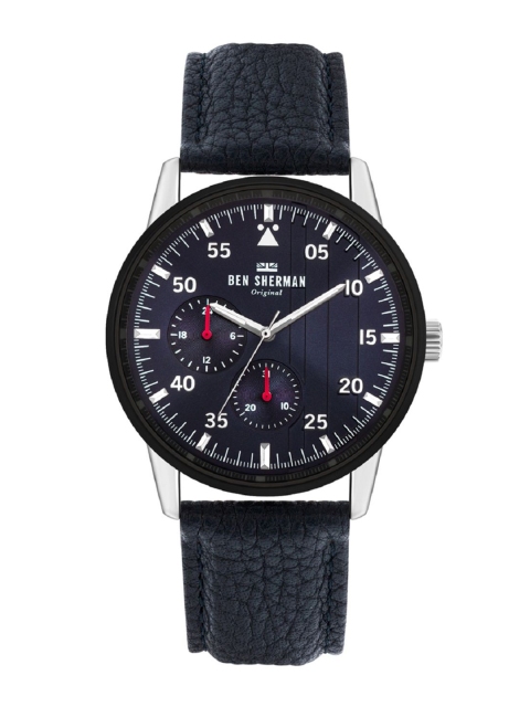 

BEN SHERMAN Men Navy Blue Analogue Watch WB045U