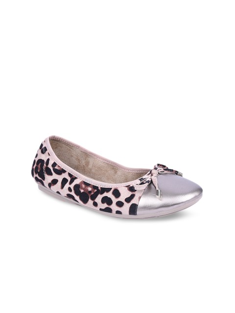 

URBANE Women Pink Printed Ballerinas