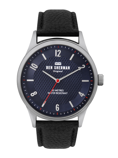 

BEN SHERMAN Men Navy Blue Analogue Watch WB025UB