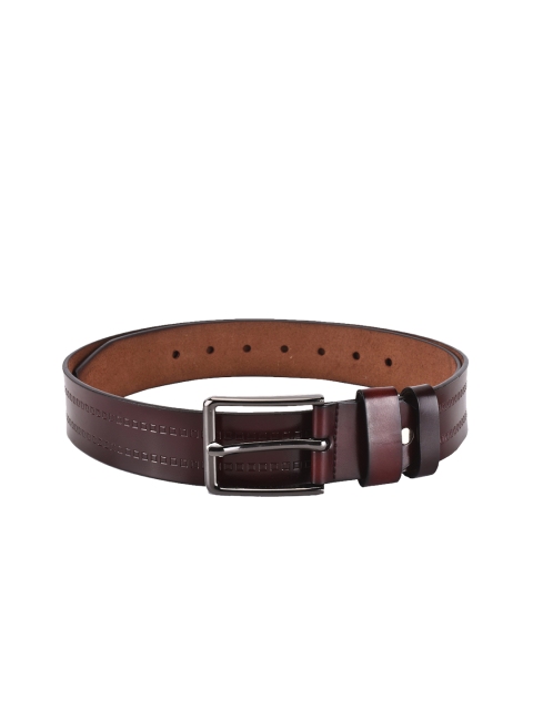 

BuckleUp Men Brown Solid Belt