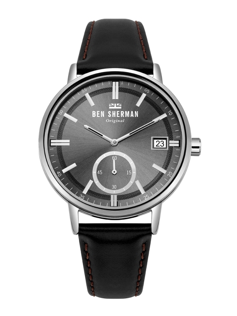 

BEN SHERMAN Men Black Analogue Watch WB071BB