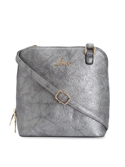 

Lavie Silver-Toned Solid Sling Bag
