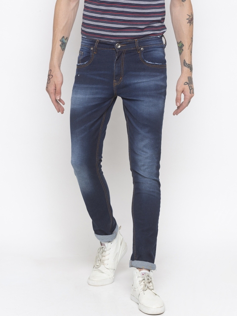 

Globus Men Blue Slim Fit Mid-Rise Clean Look Jeans