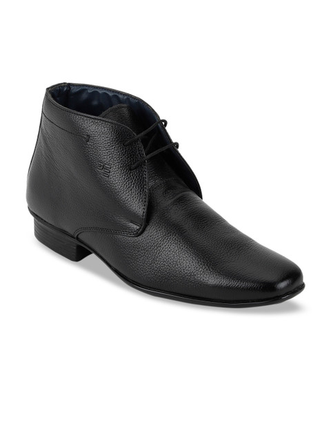 

Peter England Men Black Formal Derbys