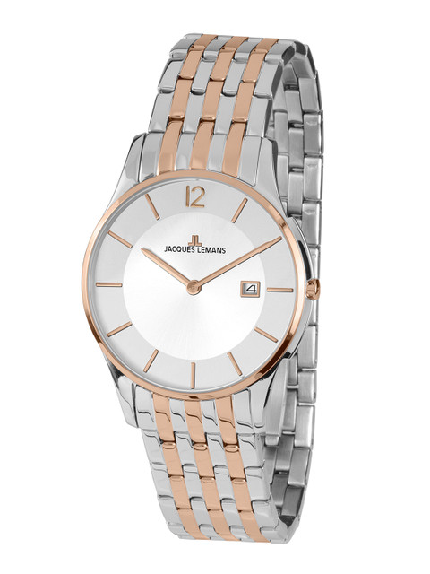 

Jacques Lemans Women Silver-Toned Analogue Watch 1-1852D