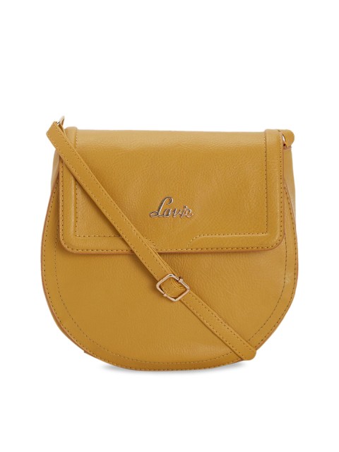 

Lavie Beige Textured Sling Bag