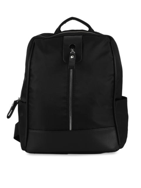 

People Women Black Solid Backpack