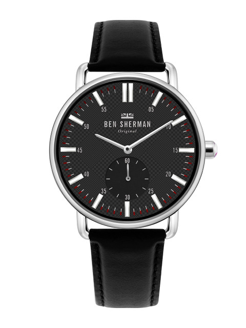 

BEN SHERMAN Men Black Analogue Watch WB033BB