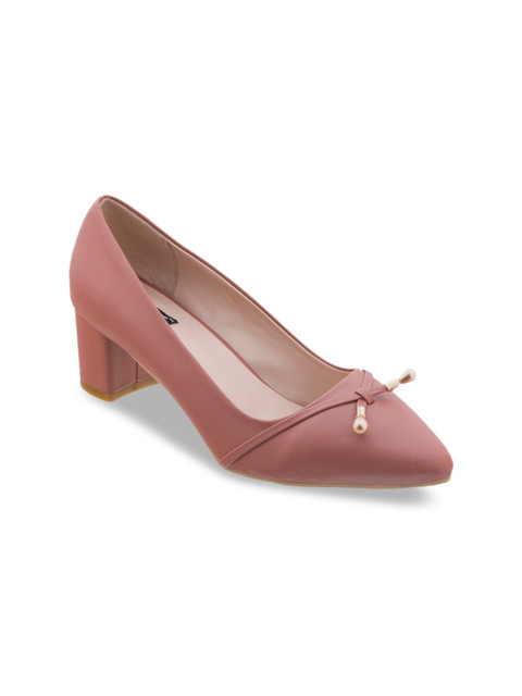 

Sherrif Shoes Women Purple Solid Pumps