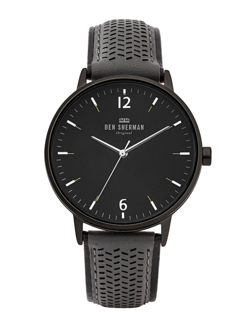 

BEN SHERMAN Men Black Analogue Watch WB038E