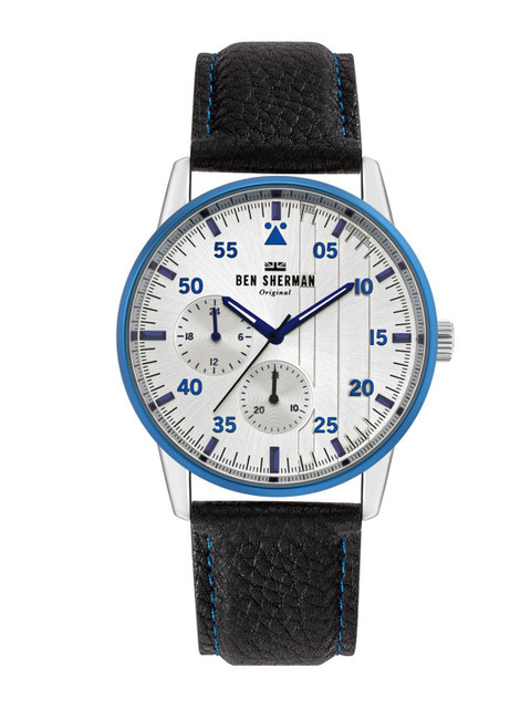 

BEN SHERMAN Men Silver-Toned Analogue Watch WB045B