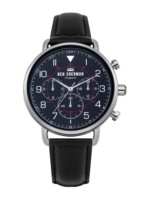 

BEN SHERMAN Men Navy Blue Analogue Watch WB068UB