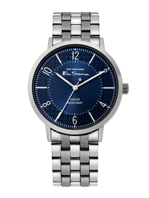 

BEN SHERMAN Men Navy Blue Analogue Watch BS018USM