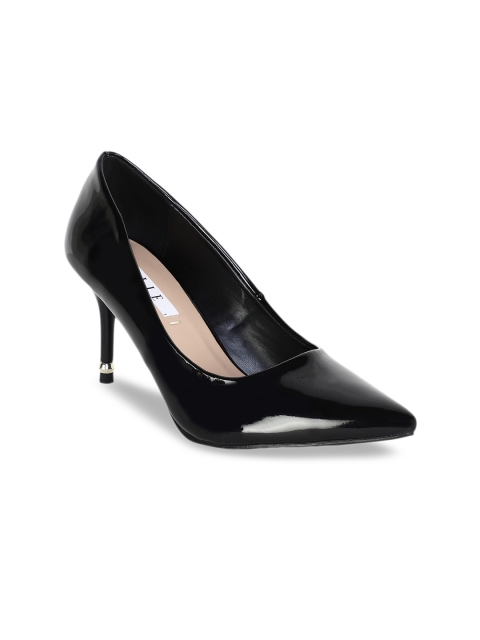 

ELLE Women Black Solid Pumps