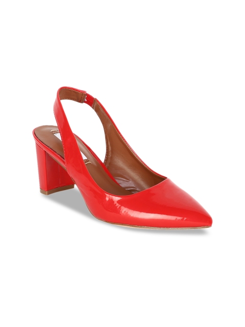 

ELLE Women Red Solid Pumps