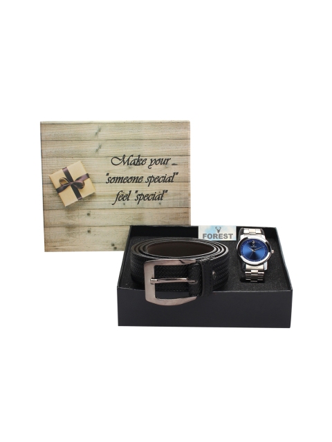 

Hobforestessentials Men Watch Gift Set, Blue