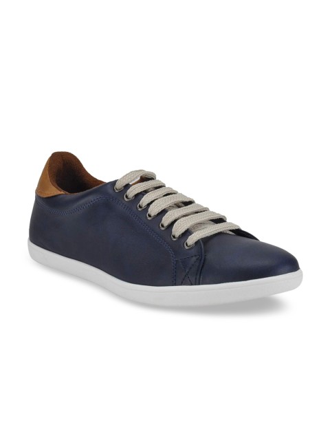

Franco Leone Men Navy Blue Sneakers