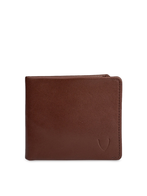 

Hidesign Men Tan Brown Solid Leather Two Fold Wallet