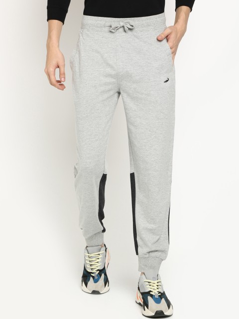 

Crocodile Men Grey Melange solid Slim-Fit Joggers