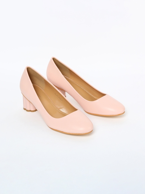 

CODE by Lifestyle Women Pink Solid Pumps