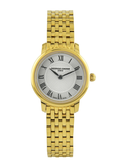 

Frederique Constant Women Silver-Toned Analogue Watch FC-200MCS5B