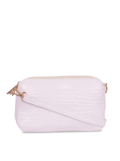 

Bagkok Pink Textured Sling Bag