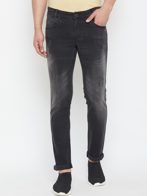 

Canary London Men Black Skinny Fit Low-Rise Clean Look Stretchable Jeans