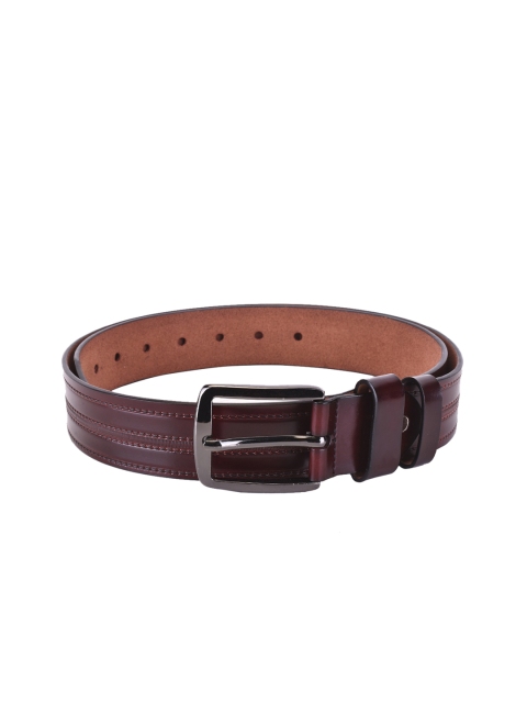 

BuckleUp Men Brown Solid Belt