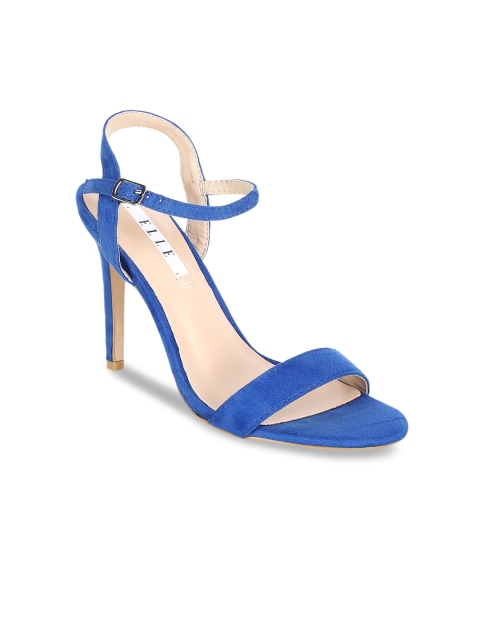

ELLE Women Blue Solid Heels