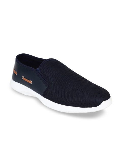 

Respiro Men Navy Blue Slip-On Sneakers