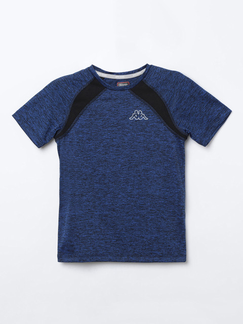 

Kappa Boys Blue Printed Round Neck T-shirt