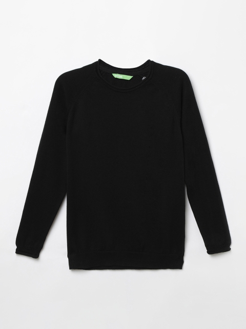 

Bossini Boys Black Solid Pullover Sweater